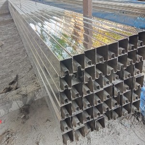 Stainless Steel Slotted Square Pipe 15x15