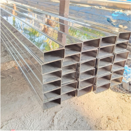Rectangle Shape Stainless Steel Pipe In 80x40