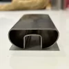 Stainless Steel Slotted D-Shape Pipe